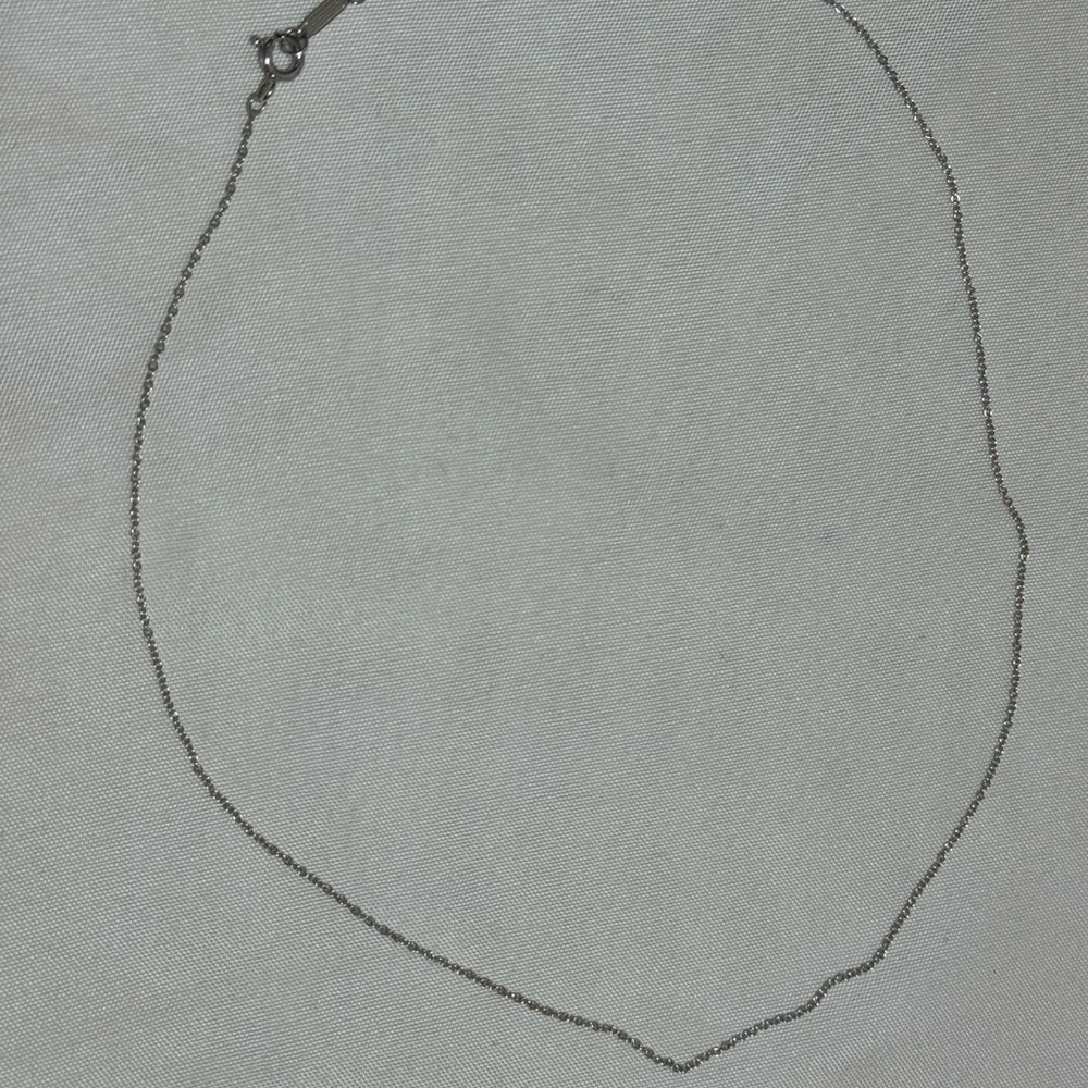 925 Sleek Silver Chain Necklace